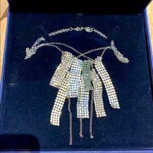 SWAROVSKI CRYSTAL NECKLACE/EARING SET